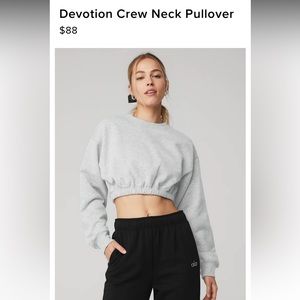 Alo Devotion crewneck pullover